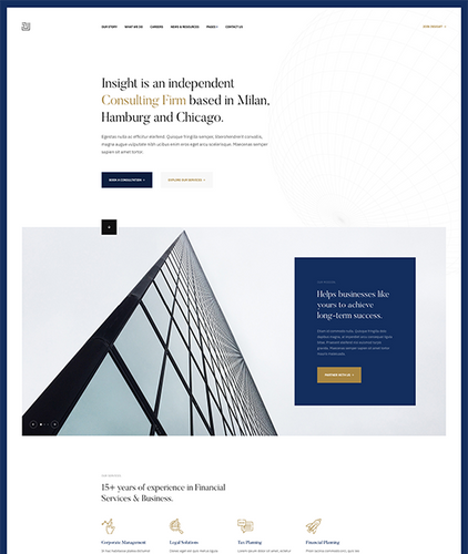 Joomla Business Template - Insight